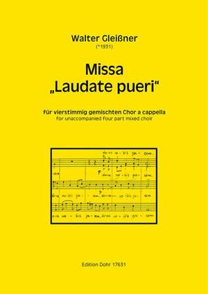 Gleißner, W: Missa Laudate Pueri