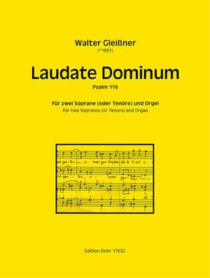 Gleißner, W: Laudate Dominum