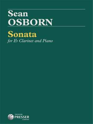 Sean Osborn: Sonata For Eb Clarinet and Piano