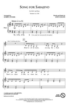 Judy Collins: Song for Sarajevo