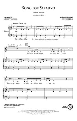 Judy Collins: Song for Sarajevo