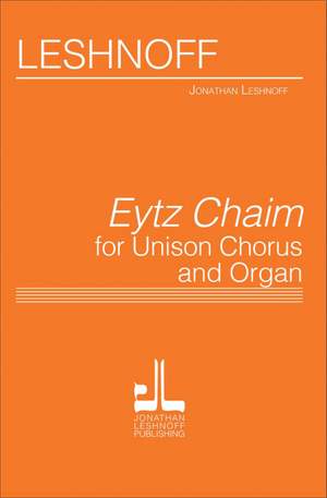 Jonathan Leshnoff: Eytz Chaim