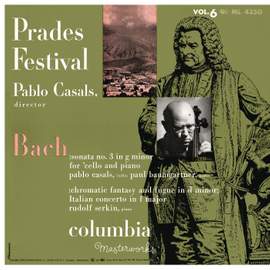 Bach: Sonata No. 3, BWV 1029, Chromatic Fantasia and Fugue, BWV 903 & Italian Concerto, BWV 971, Cappricio, BWV 992 & Toccata, BWV 914