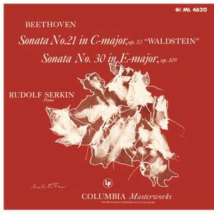 Beethoven: Piano Sonata No. 21, Op. 53 'Waldstein' & Piano Sonata No. 30, Op. 109