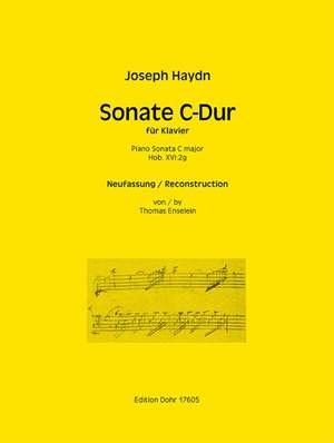 Haydn, J: Piano Sonata C major Hob.XVI:2g
