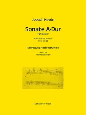 Haydn, J: Piano Sonata A major Hob.XVI:2b