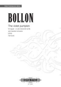 Bollon, Fabrice: The Violet Pumpkin (score)