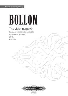 Bollon, Fabrice: The Violet Pumpkin (score)