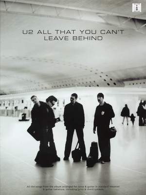 U2 - All That You Can't Leave Behind Product Image