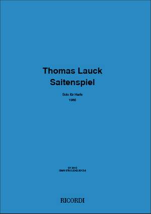 Thomas Lauck: Saitenspiel