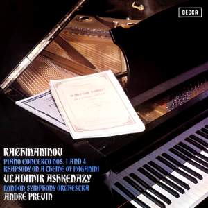 Rachmaninov: Piano Concertos Nos. 1 & 4; Paganini Variations