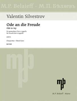 Silvestrov, V: Ode an die Freude