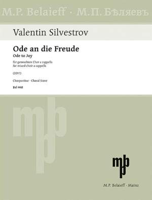 Silvestrov, V: Ode to Joy