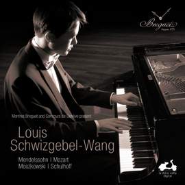 Louis Schwizgebel-Wang: Mendelssohn, Mozart, Moszkowski & Schulhoff