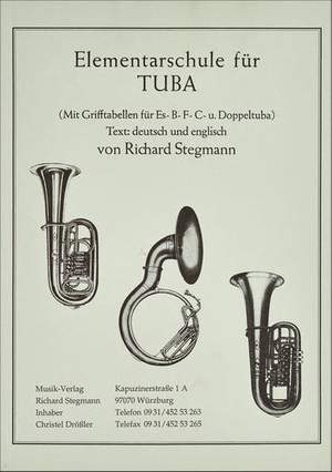 Richard Stegmann: Elementarschule für Tuba