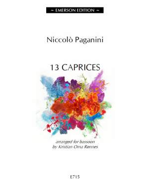 Niccolo Paganini: 13 Caprices