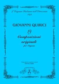 Giovanni Quirici: 19 Composizioni orginali