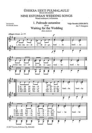 Tormis, V: Nine Estonian Wedding Songs