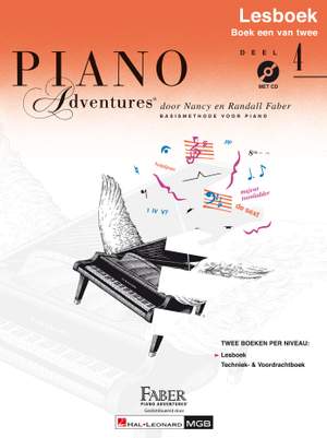 Piano Adventures: Lesboek Deel 4 +CD
