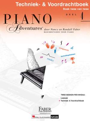 Piano Adventures Techniek- & Voordrachtboek Deel 4