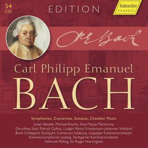 CPE Bach Edition: Symphonies, Concertos, Sonatas, Chamber Music