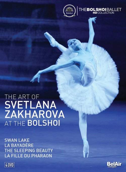 The Art of Svetlana Zakharova at The Bolshoi - 4 DVD Videos