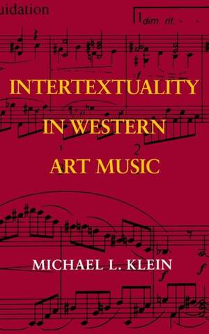 Intertextuality in Western Art Music