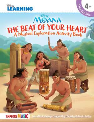 Moana: The Beat of Your Heart: A Musical Exploration Activity Book