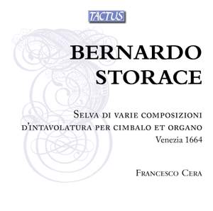 Bernardo Storace: Selva di varie composizioni d'intavolatura per cimbalo et organo