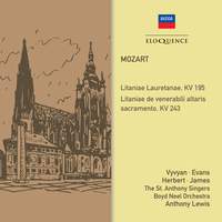 Mozart: Litanies, KV195 & 243