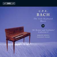 CPE Bach - Solo Keyboard Music Volume 34