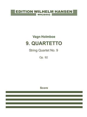 Vagn Holmboe: String Quartet No.9 Op.92