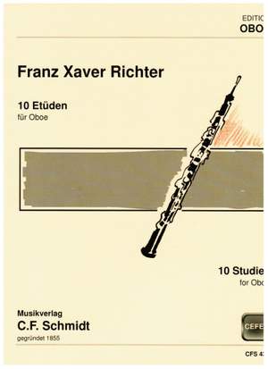 Franz Xaver Richter: 10 Etuden Für Oboe