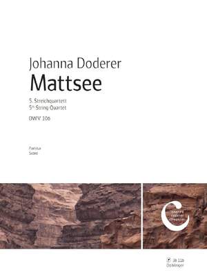 Johanna Doderer: Mattsee 5. Streichquartett Dwv 106