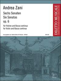 Andrea Zani: Sechs Sonaten Op. 6