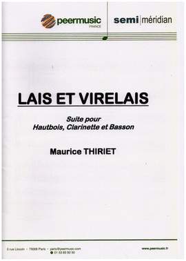 Maurice Thiriet: Lais et Virelais