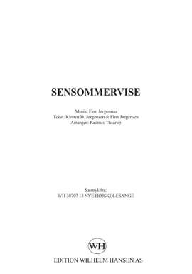 Finn Jorgensen: Sensommervise
