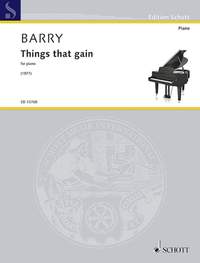 Barry, G: Things that gain