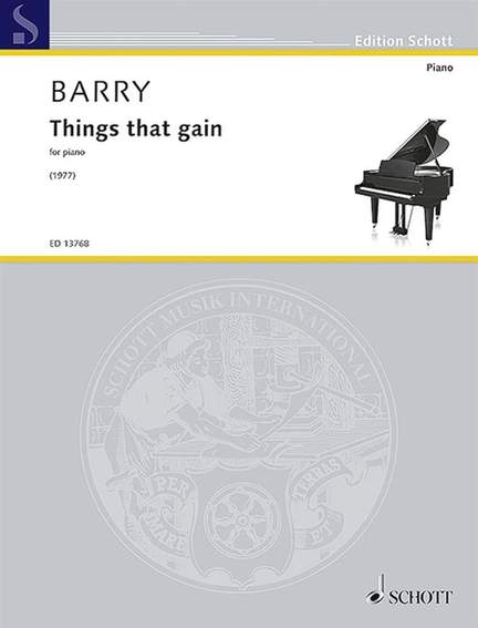 Barry, G: Things that gain
