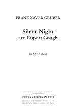 Gough, Rupert: Silent Night (SATB) Product Image
