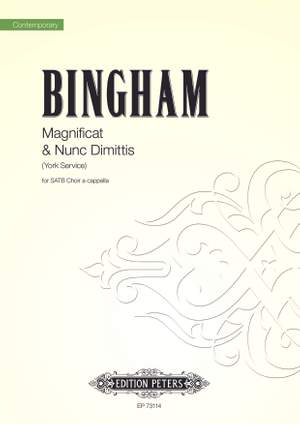 Bingham, Judith: Magnificat and Nunc Dimittis (York Serv)