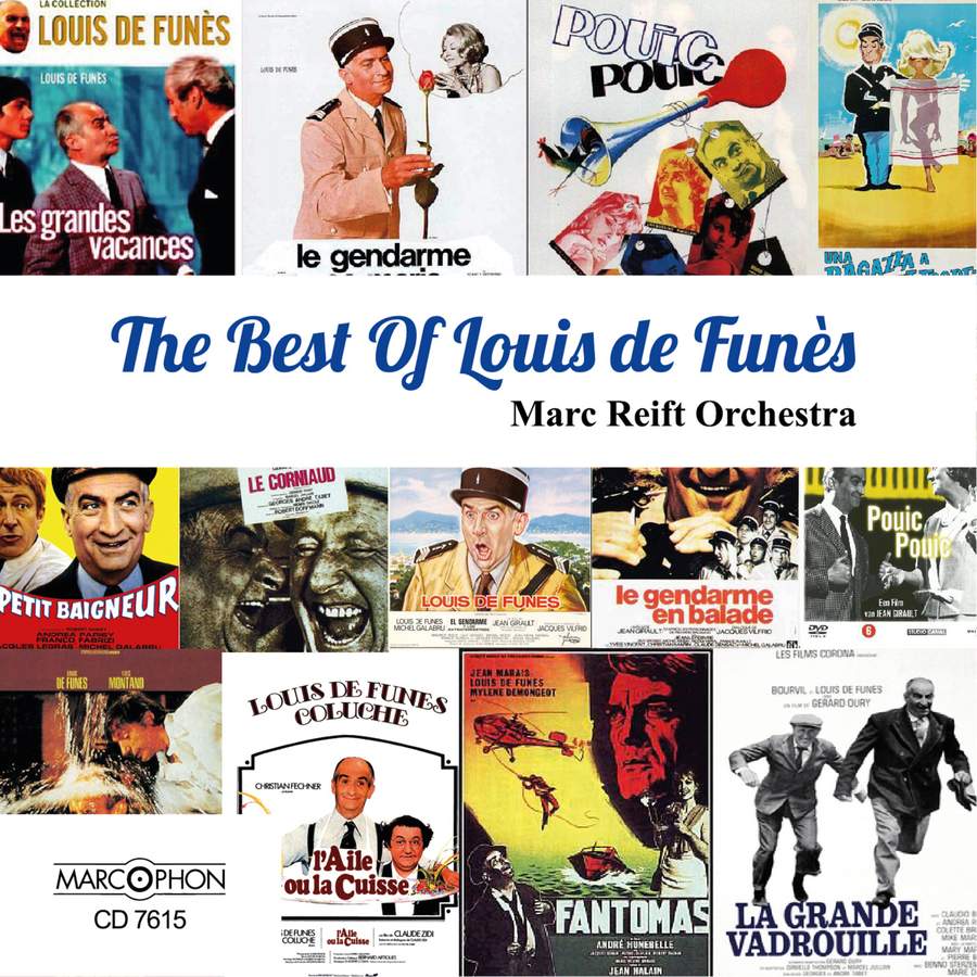 The Best of Louis Funès - CD7615 - download | Presto Music