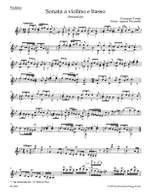 Tartini, Giuseppe: Sonata for Violin and Basso continuo in G minor "Devil's Trill" Product Image