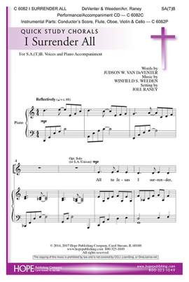 Winfield S. Weeden: I Surrender All