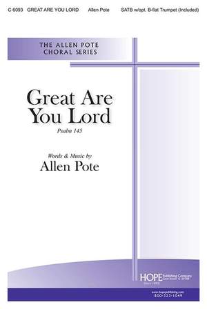Allen Pote: Great Are You Lord