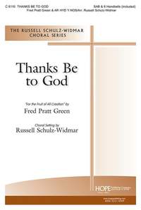 Fred Pratt Green: Thanks Be to God