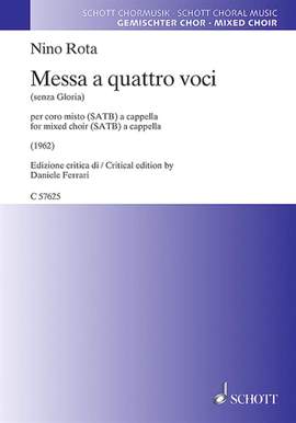 Rota, N: Messa a quattro voci (senza Gloria)