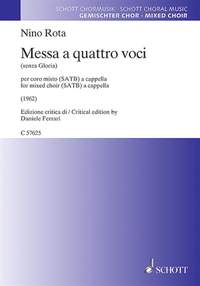 Rota, N: Messa a quattro voci (senza Gloria)