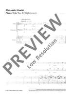 Goehr, A: Piano Trio No. 2 op. 100 Product Image