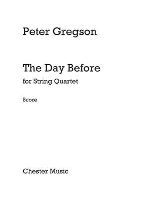 Peter Gregson: The Day Before
